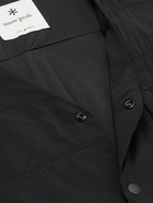 Snow Peak - Quilted Shell Shirt Jacket - Black