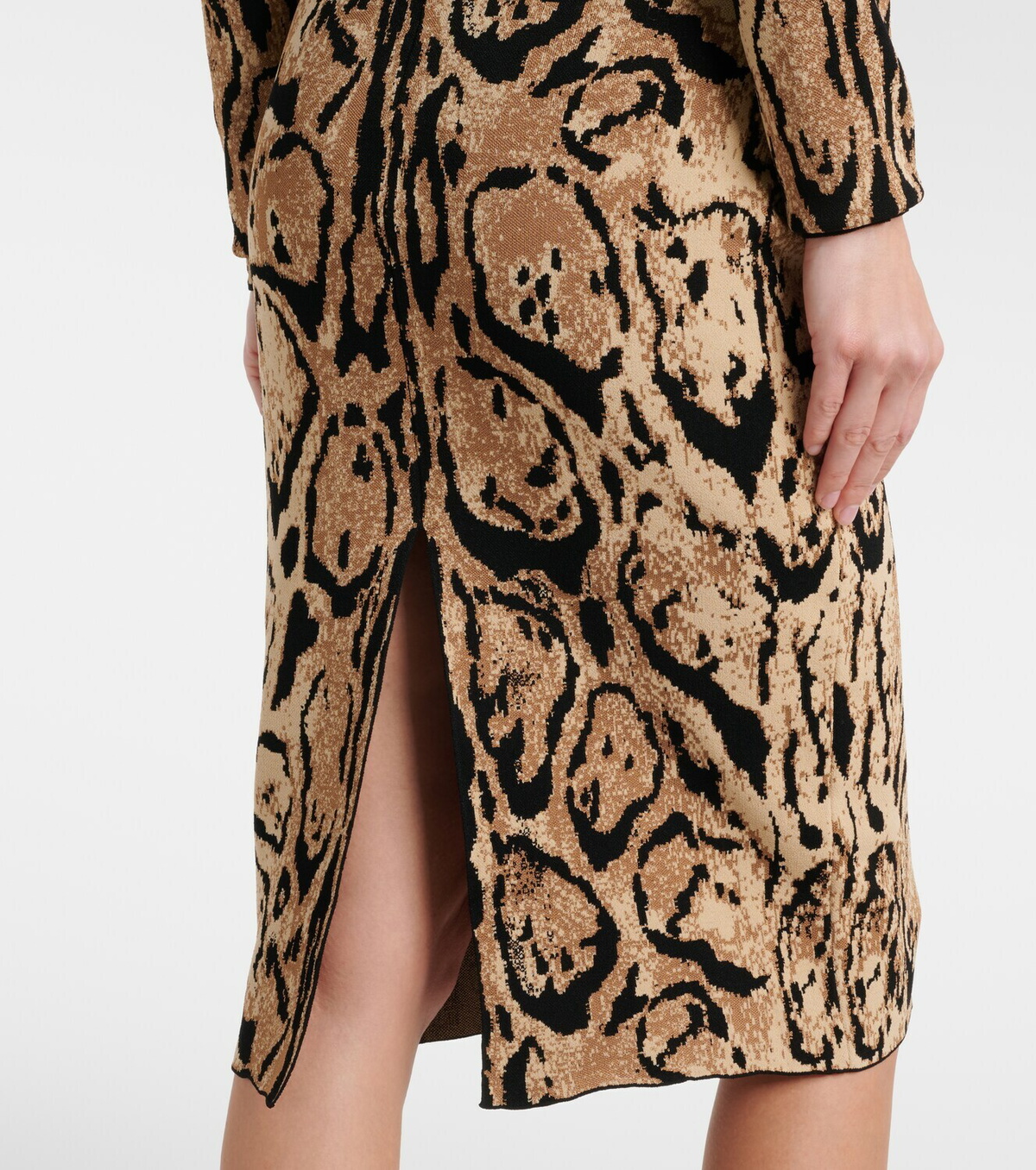 Stella McCartney Jacquard pencil skirt