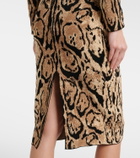 Stella McCartney Jacquard pencil skirt