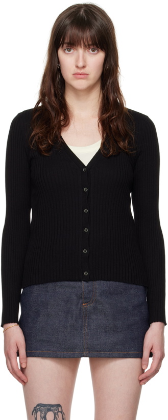 Photo: A.P.C. Black Katie Holmes Edition Ambre Cardigan