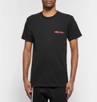 Helmut Lang - Slim-Fit Logo-Print Cotton-Jersey T-Shirt - Men - Black