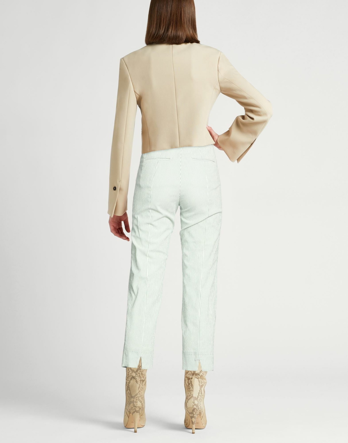 Peserico Womens Pants in Green