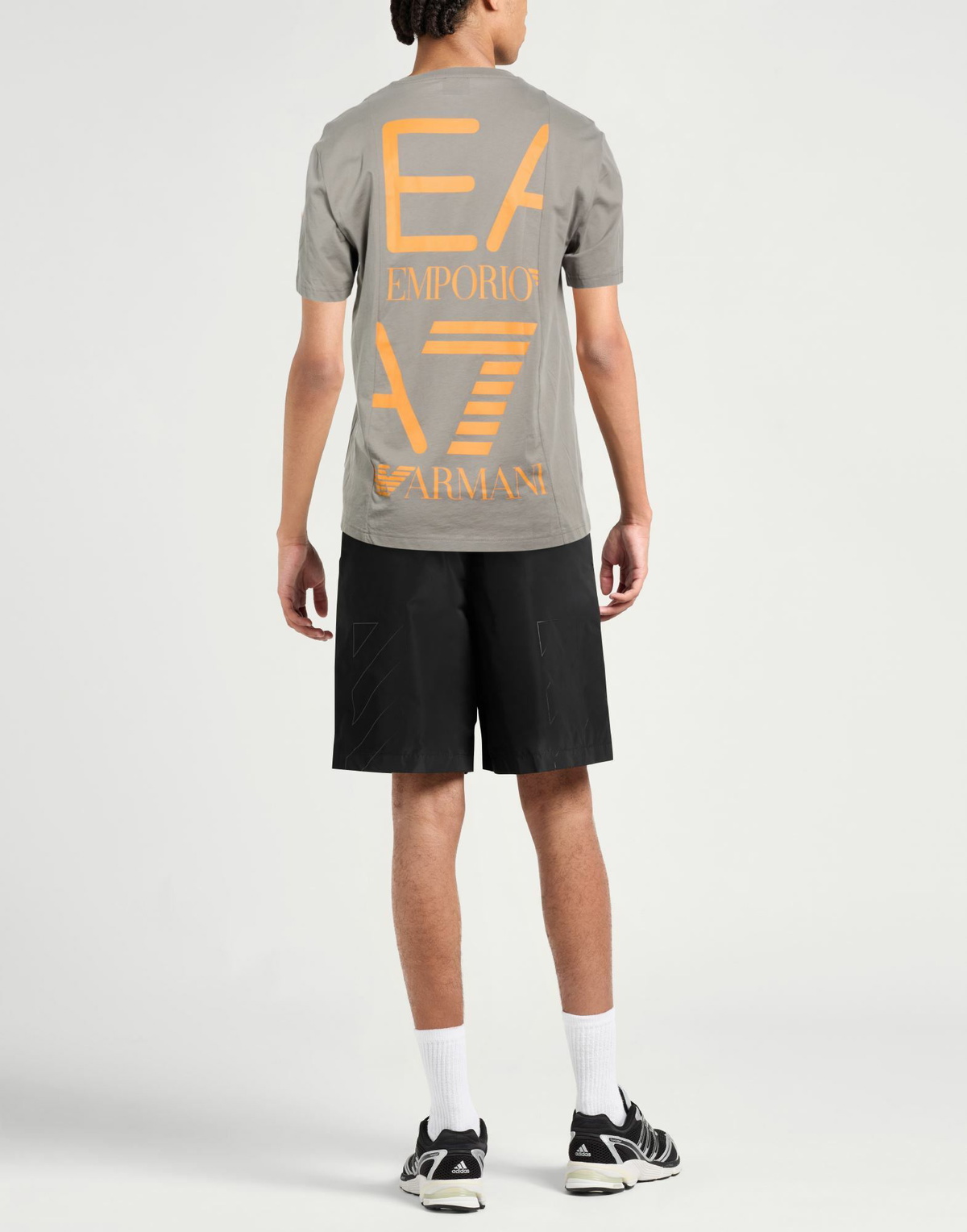 Ea7 Mens T-shirt in Grey