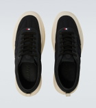 Moncler Altive leather-trimmed sneakers