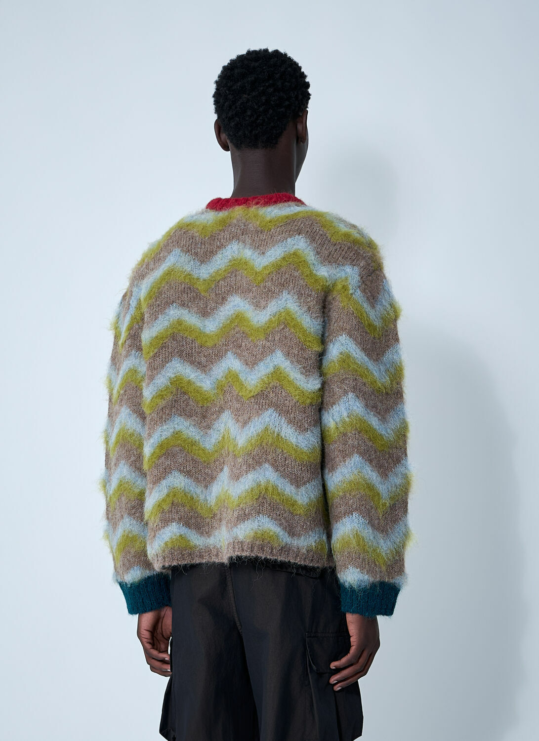 Brain Dead Ziz-Zag Sweater