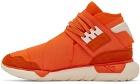 Y-3 Orange Qasa High Sneakers