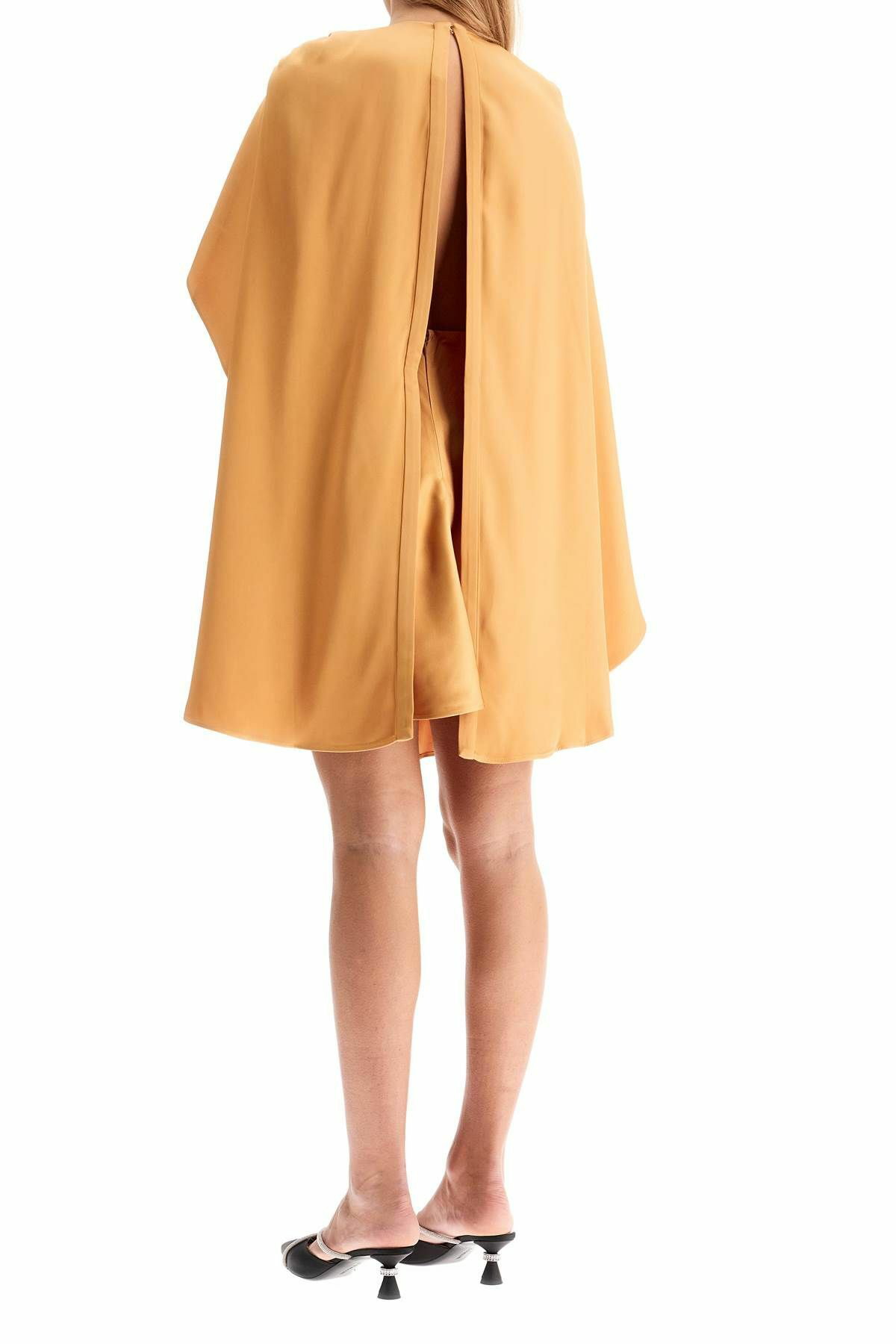 ZIMMERMANN 'eden' mini cape dress Yellow Zimmermann