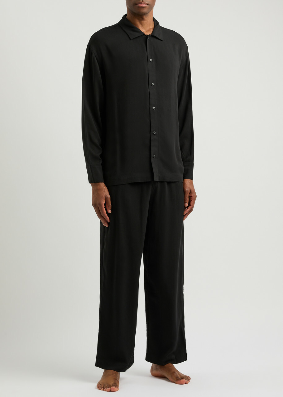 Calvin Klein Jersey Pyjama set Black