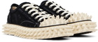 doublet Black Spiky Canvas Sneakers