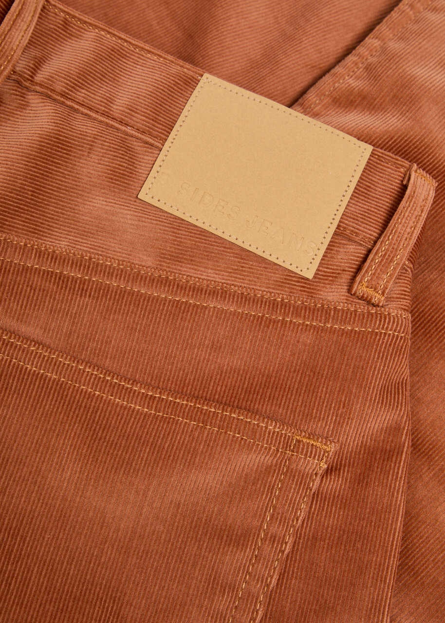 B Sides Bec Straight-leg Corduroy Jeans Brown