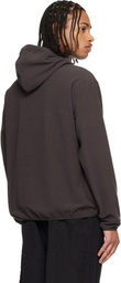 LE17SEPTEMBRE Gray Waffle Knit Hoodie