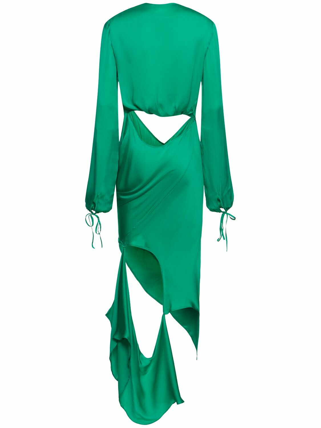 【アクネ・ACNE STUDIOS】LONG DRESS ACNE STUDIOS Cutout Asymmetric Silk Long Dress Acne Studios