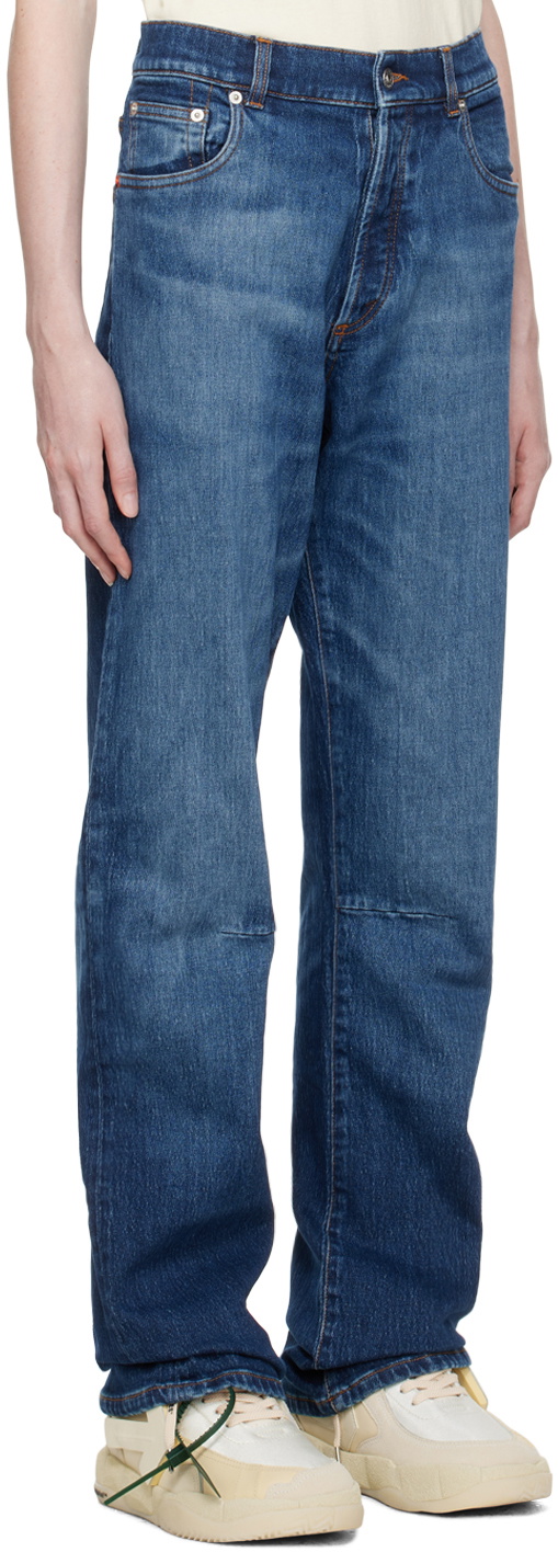 Heron Preston Blue Ex-Ray Jeans