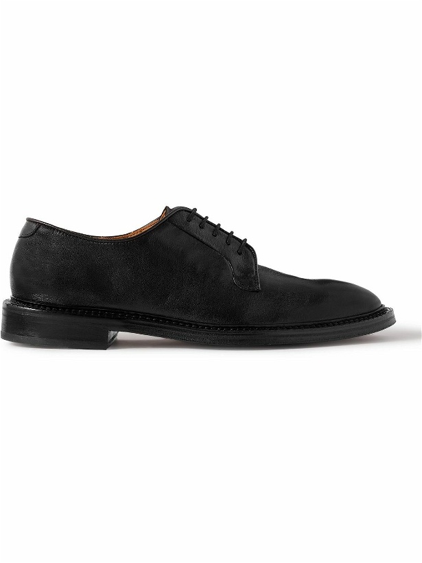 Photo: Mr P. - Lucien Leather Derby Shoes - Black