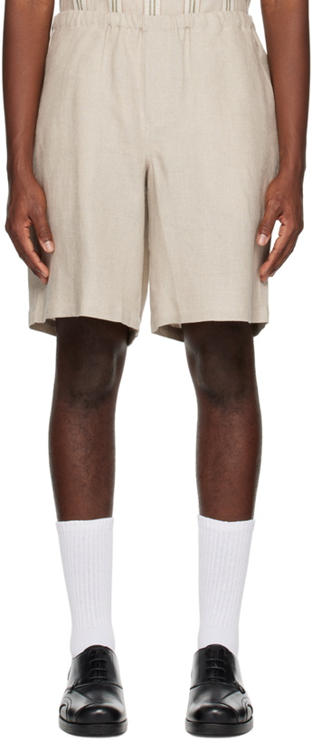 Photo: ANOTHER ASPECT Beige Another 3.0 Shorts