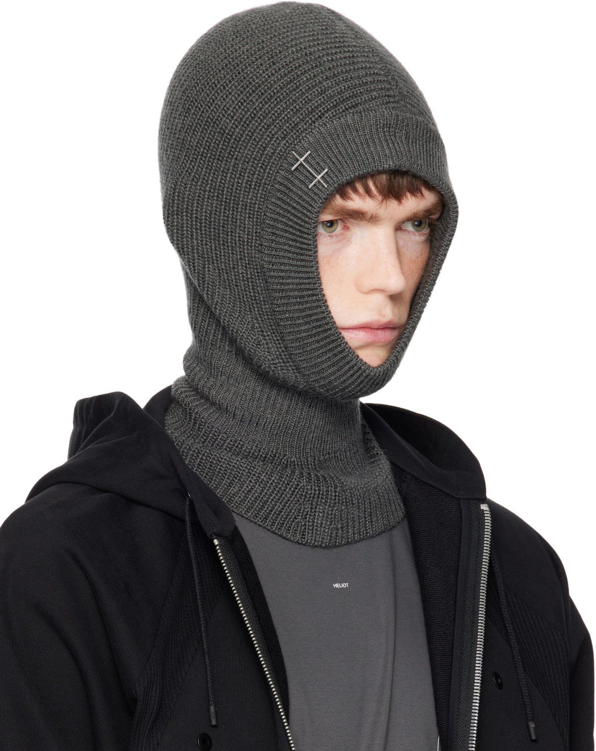 HELIOT EMIL Gray Nebula Balaclava
