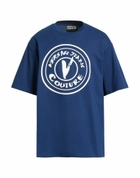 Versace Jeans Couture Mens T-shirt in Navy