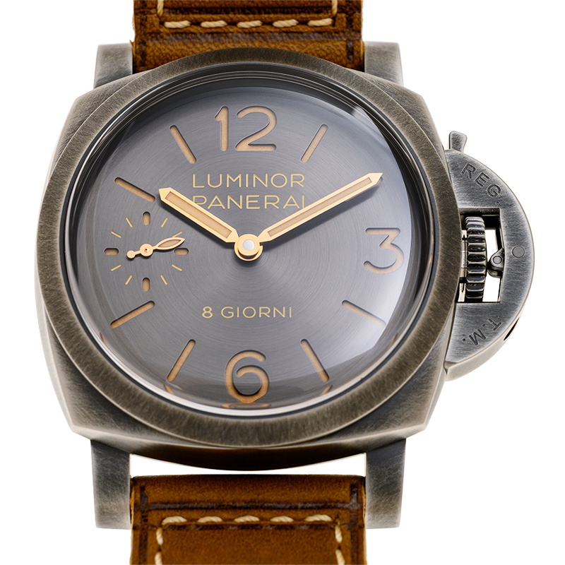 Panerai Luminor 8 Giorni Hand Wind Mens Watch PAM01733