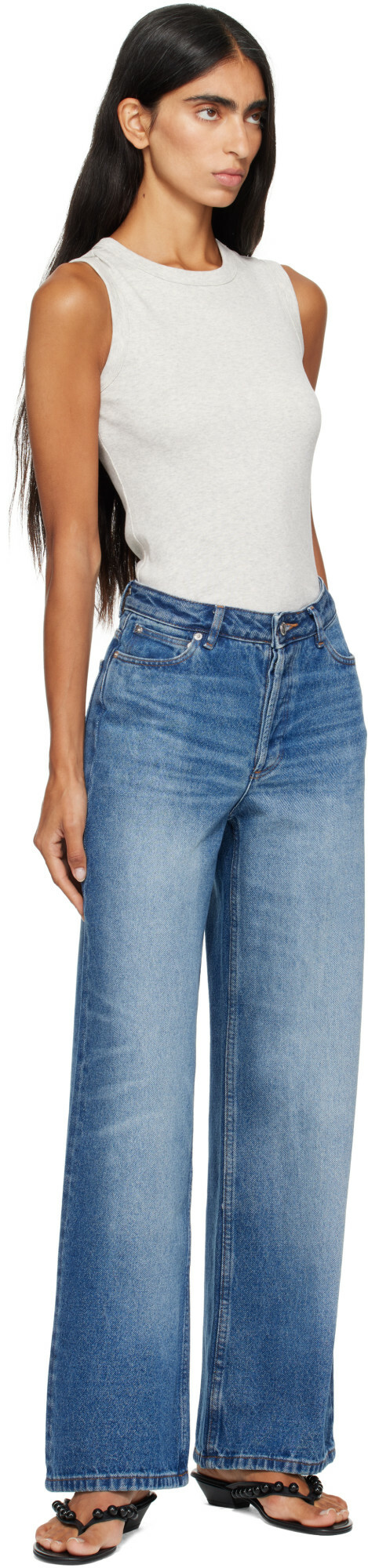 A.P.C. Blue Elisabeth Jeans