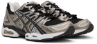 Asics Black & Silver Gel-Nimbus 9 Sneakers