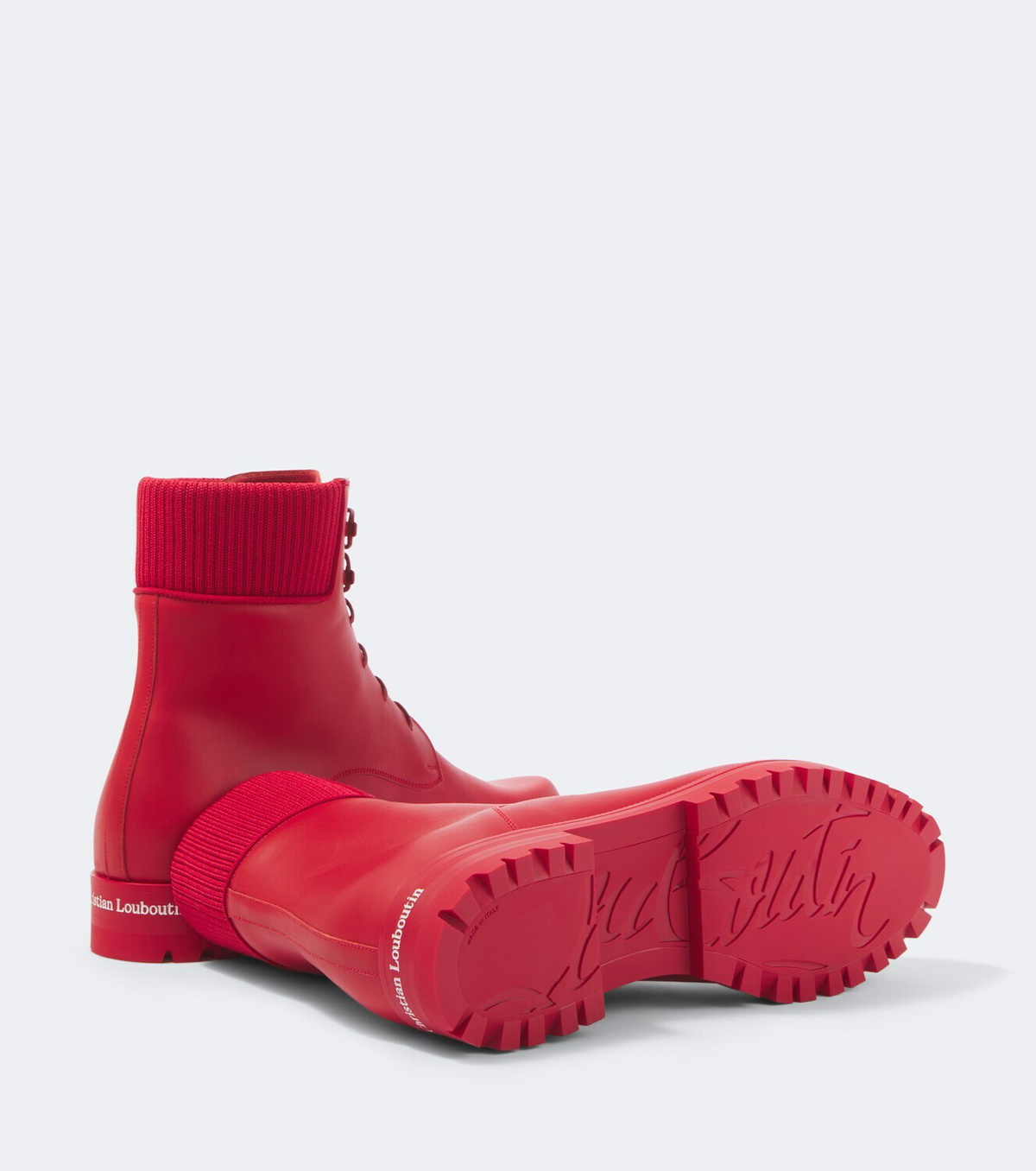Christian Louboutin Trapman TCT 2 leather lace-up boots