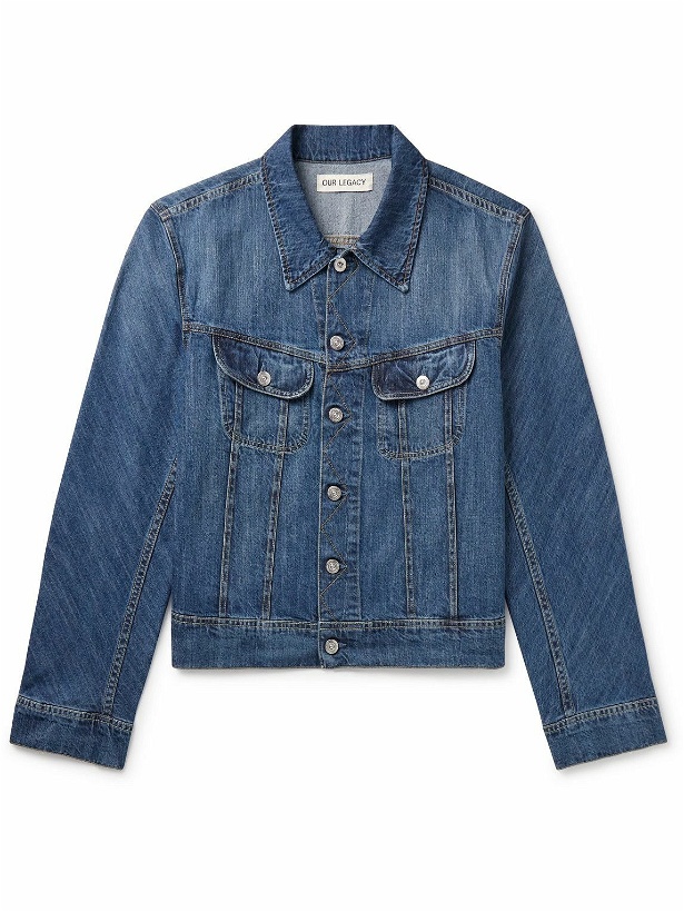 Photo: Our Legacy - Rodeo Denim Jacket - Blue