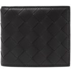 Bottega Veneta - Intrecciato Leather Billfold Wallet - Black