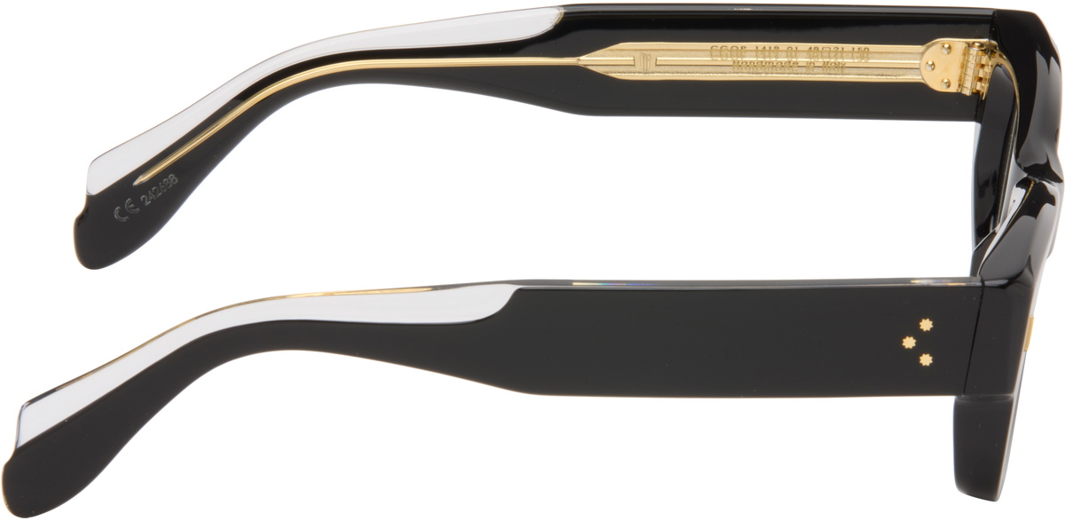 Cutler and Gross Black 1419 Rectangle Optical Glasses
