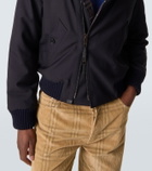 Burberry Wool-blend bomber jacket