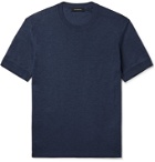 Ermenegildo Zegna - Cotton-Jersey T-Shirt - Blue