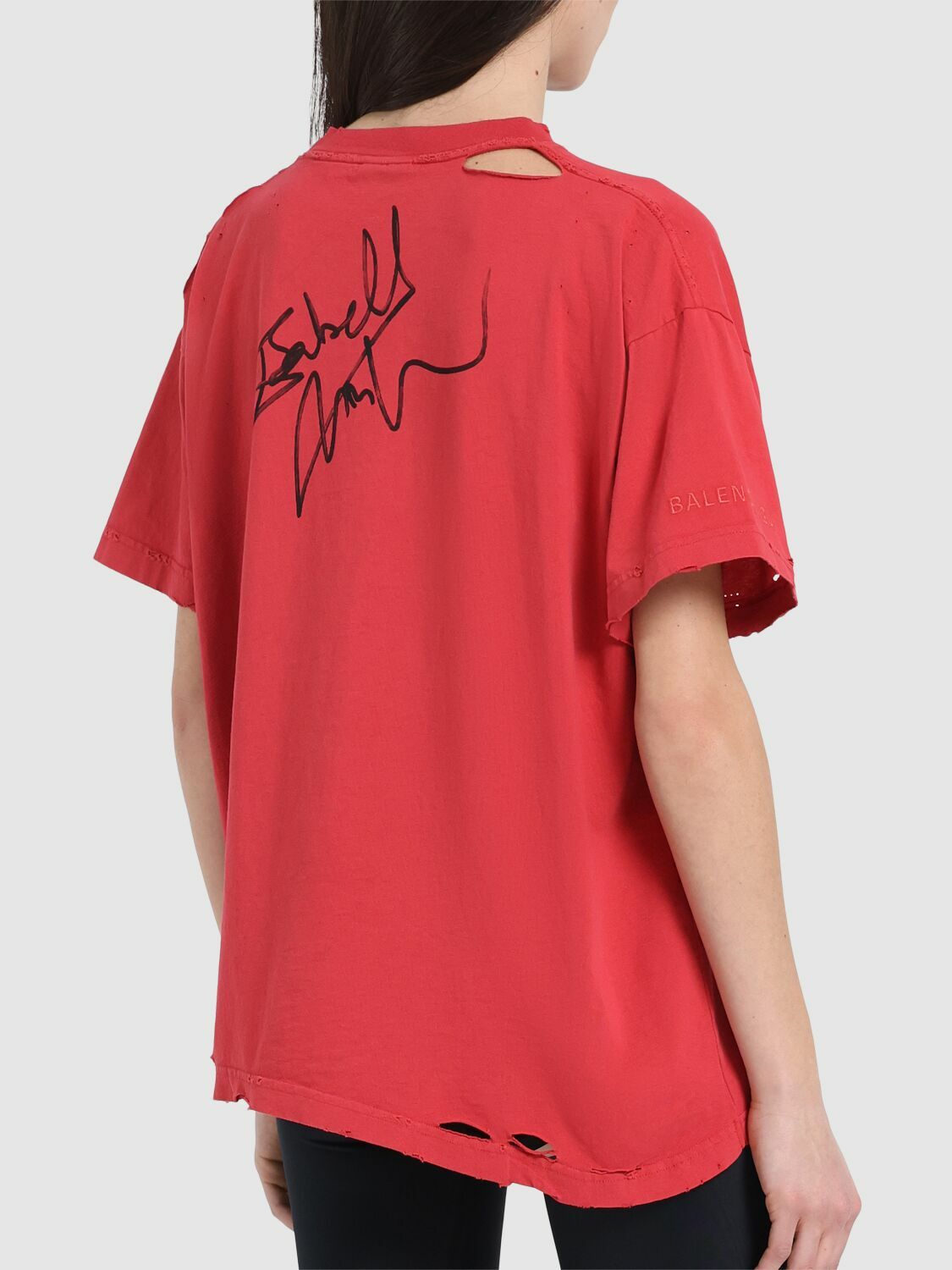 BALENCIAGA Isabelle Cotton Boxy T-shirt Balenciaga