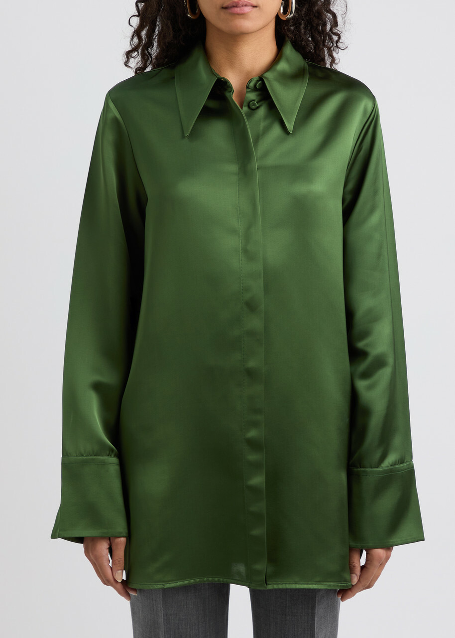 Jil sander ピスタチオグリーン　シャツ Jil sander ピスタチオグリーン シャツ