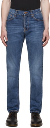 Nudie Jeans Blue Steady Eddie II Jeans