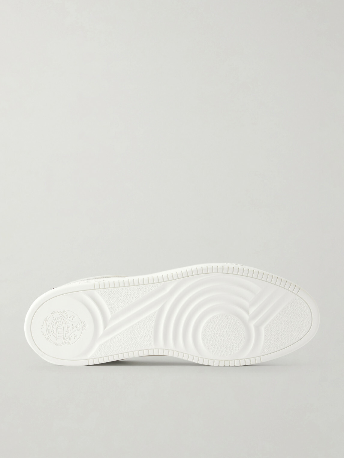Berluti - Logo-Embossed Leather Sneakers - White