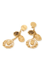 Chloe The Chloé Medals Drop Earrings - Gold - One Size