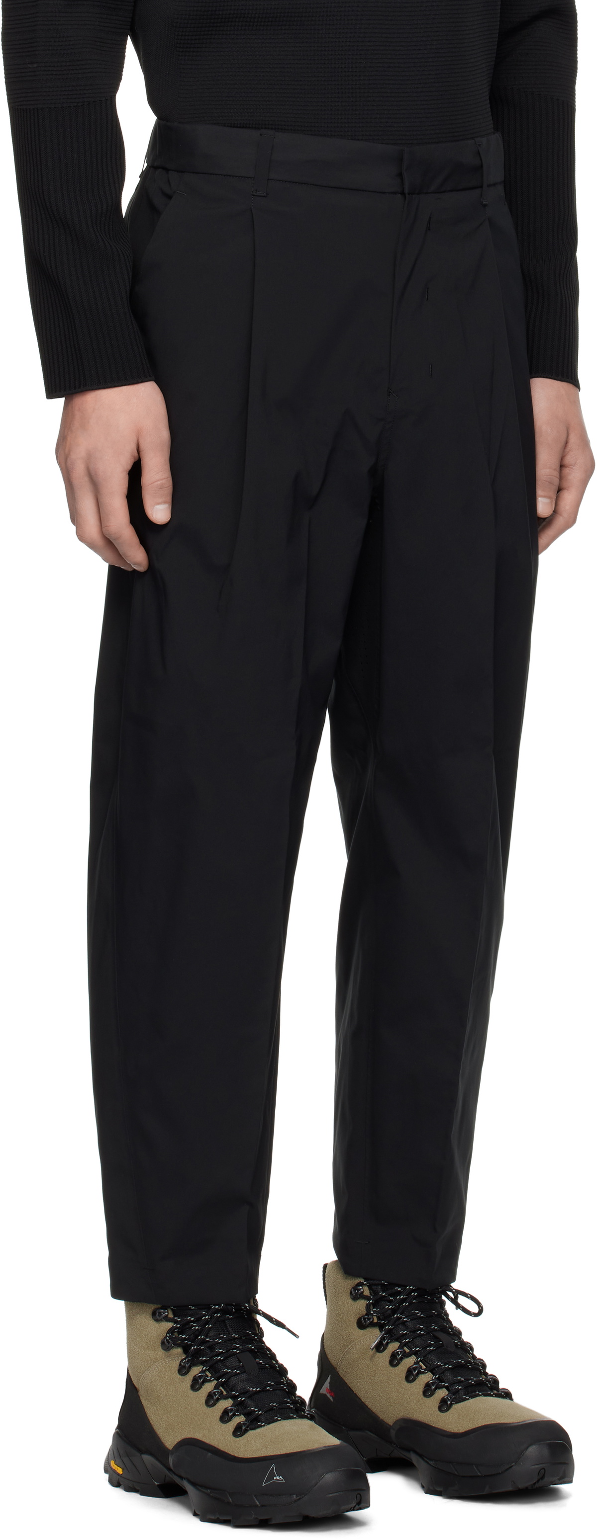 Descente ALLTERRAIN Black Primeflex Tapered Trousers
