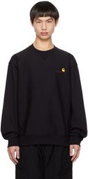 Carhartt Work In Progress Black American Script Sweatshirt