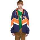 Gucci Orange and Navy Technical Jacket