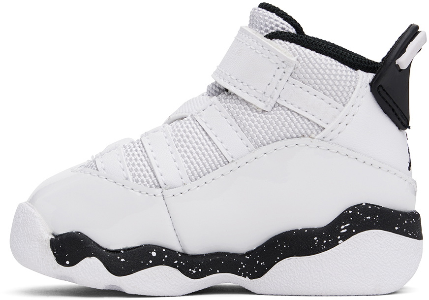 6 rings jordans white