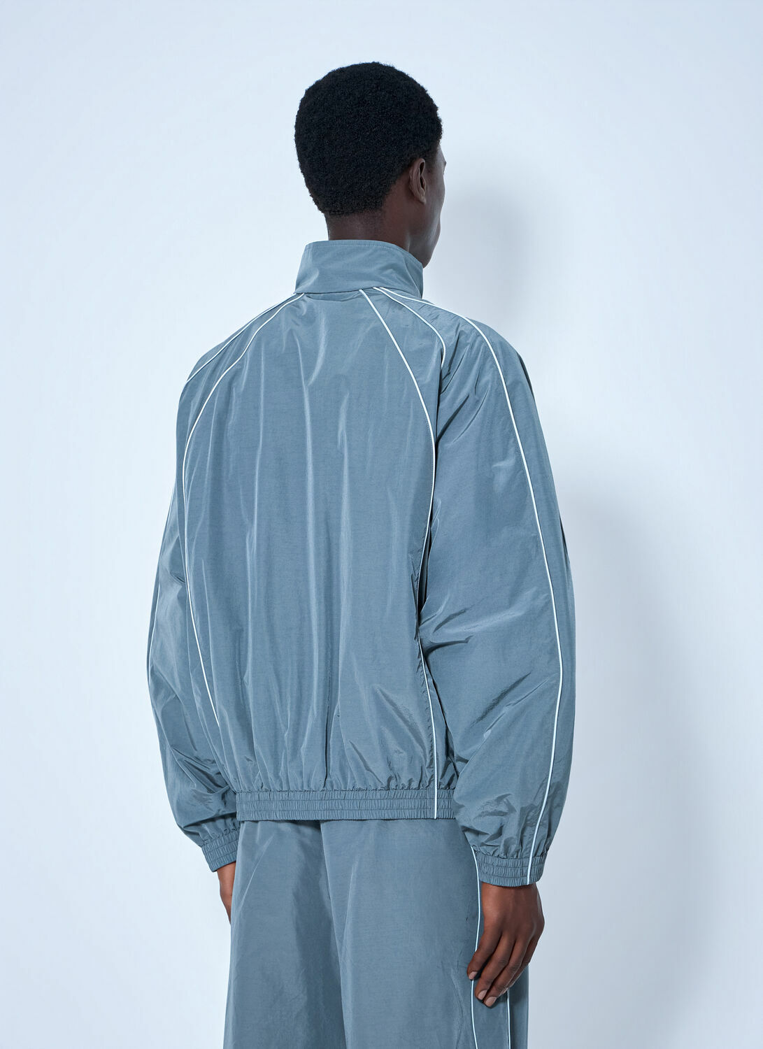 Balenciaga Zip-Front Track Jacket