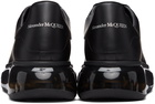 Alexander McQueen Black Clear Sole Oversized Sneakers