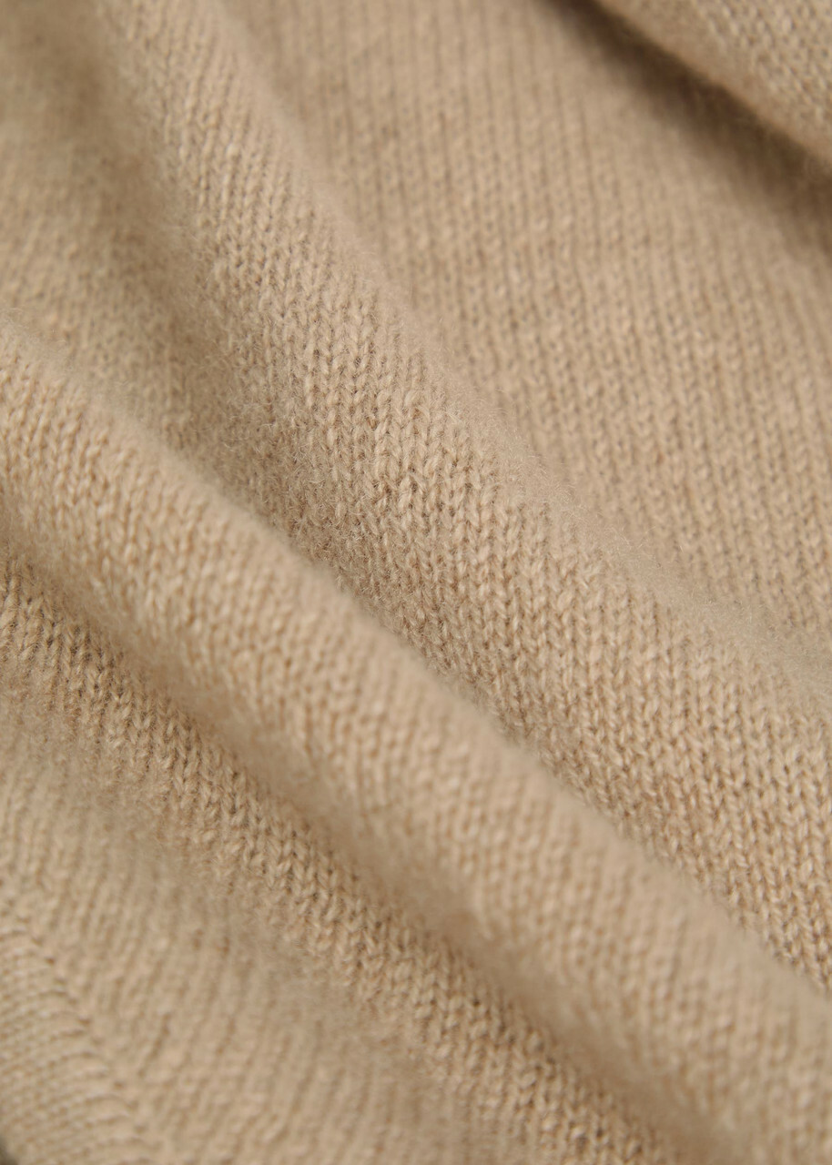 Tove Malia Layered-effect Cashmere Jumper Beige