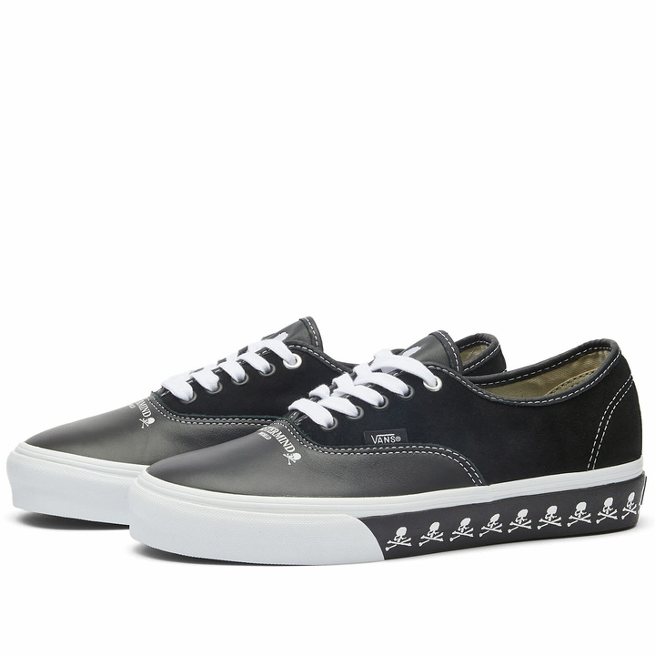 Photo: Vans Vault x Mastermind World UA Authentic LX Sneakers in Black