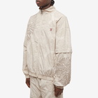 Daily Paper Men's Pearce Track Jacket in White Sand