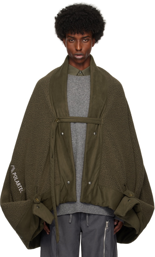 Photo: RAINMAKER KYOTO Brown Maison Eureka Edition Blanket Mantle Jacket