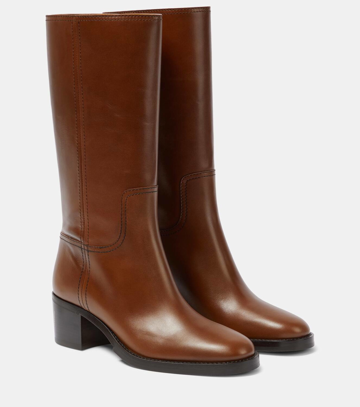 Gucci Logo leather boots Gucci