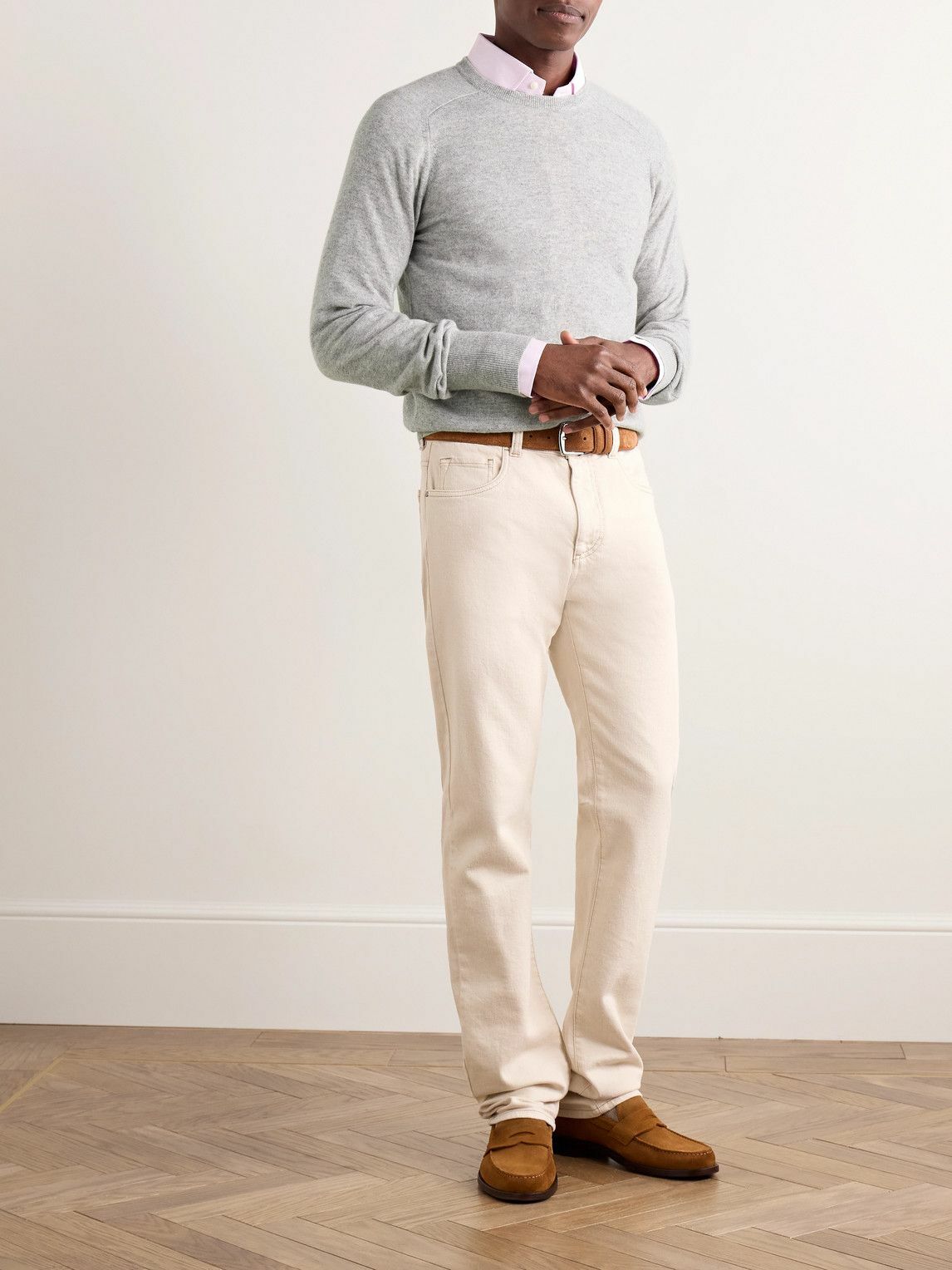 Sid Mashburn - Cashmere Sweater - Gray