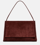 Nour Hammour Amal suede shoulder bag