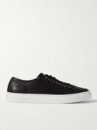 BRIONI - Full-Grain Leather Sneakers - Black