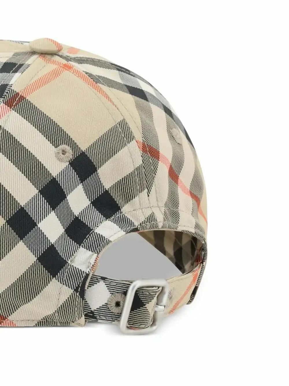 Burberry Checked EKD Baseball Cap Burberry